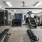 a gym with exercise equipment